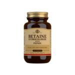 Buy Solgar Betaine Hydrochloride With Pepsin 100 Tablets Online Uk