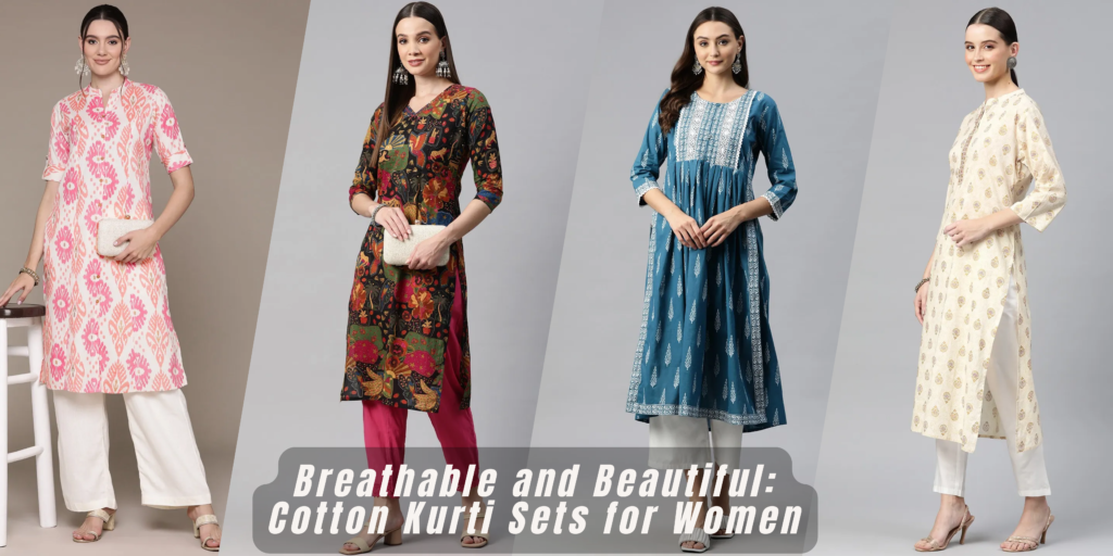 breathable-beautiful-cotton-kurti-sets-for-women