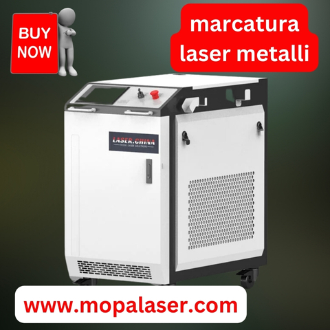 marcatura laser metalli